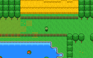 A scene from Peccaviens, containing mountains and clouds.